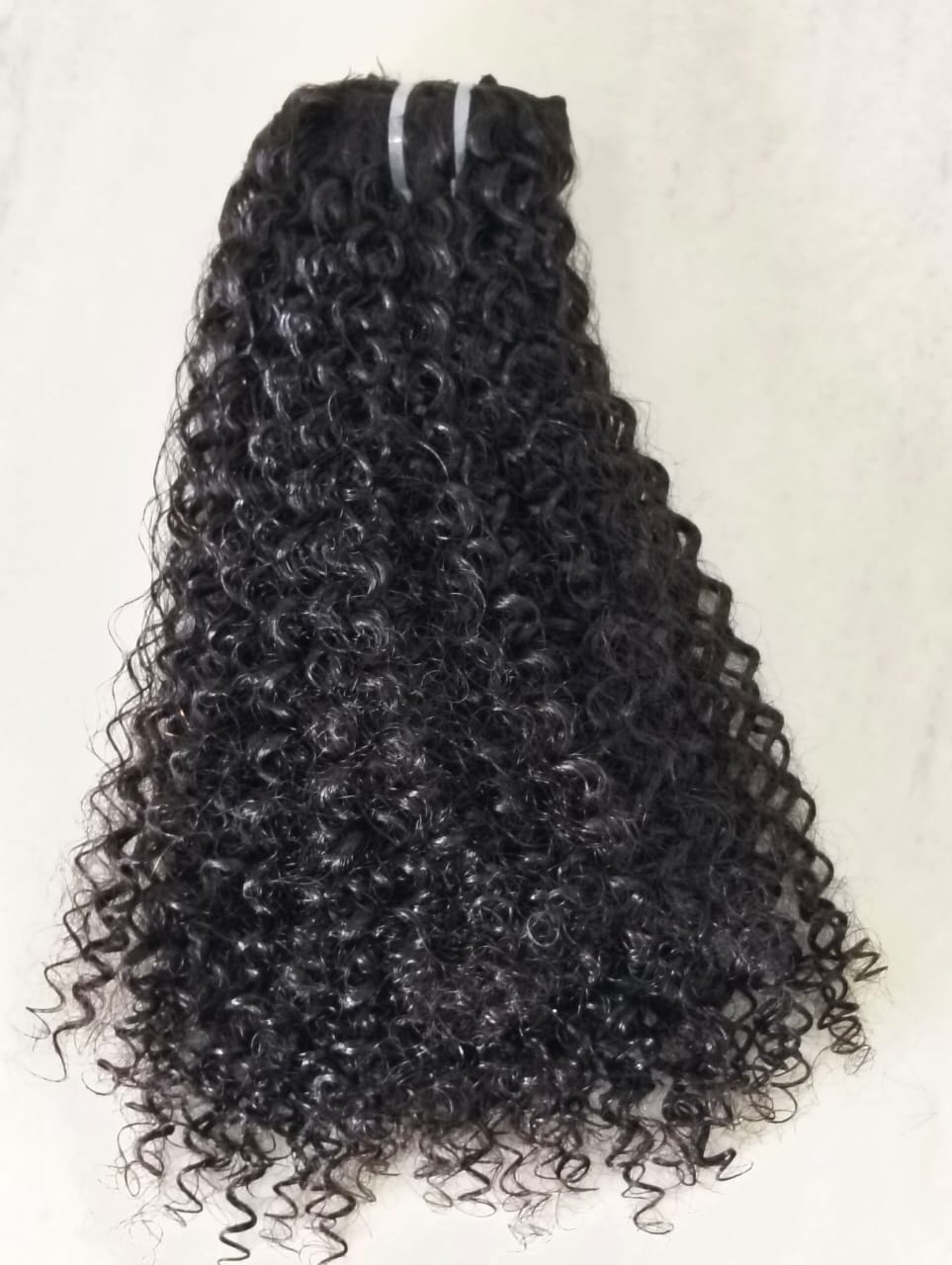 Vietnam raw hair clips Kinking curly Double drawn