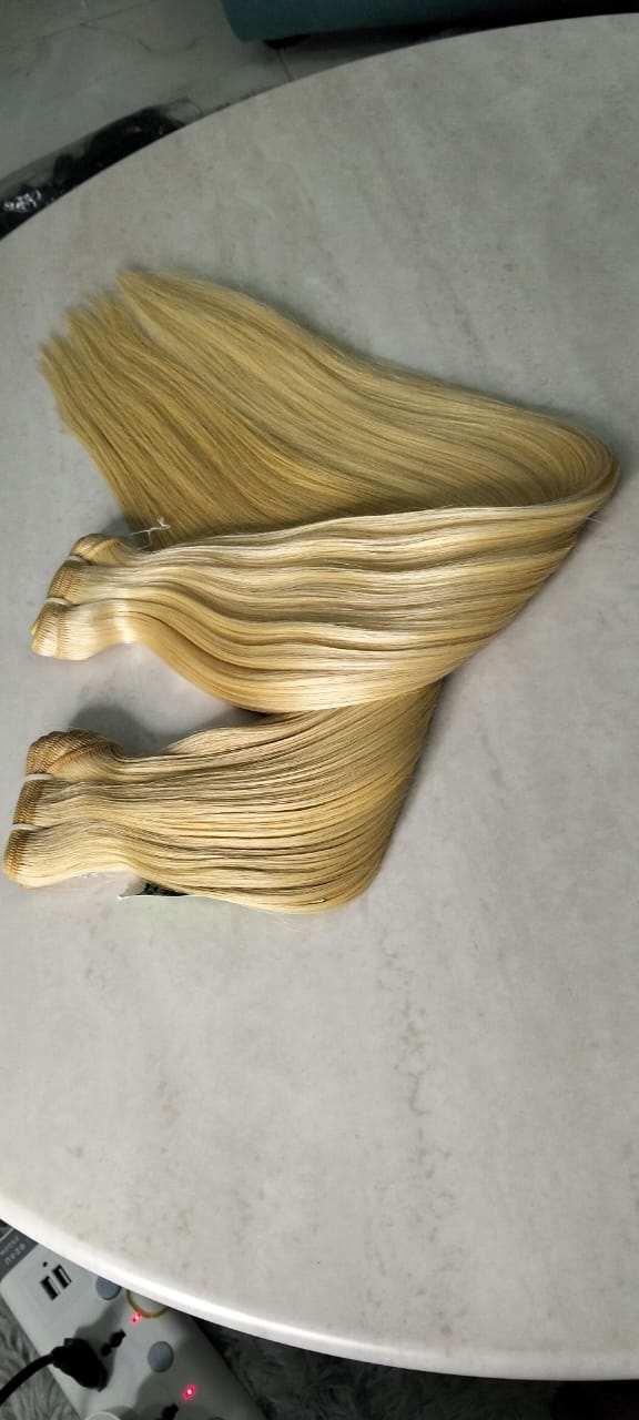 Vietnam raw hair Tissage bone straight Double drawn LG 26 – Image 3